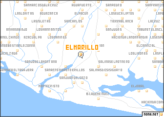 map of El Marillo