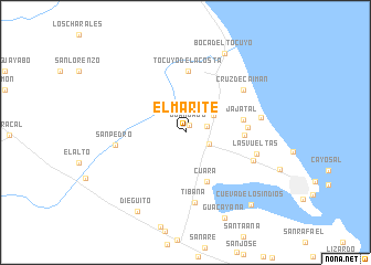 map of El Marite