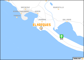 map of El Marqués