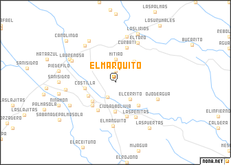 map of El Marquito