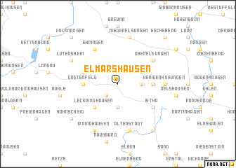 map of Elmarshausen