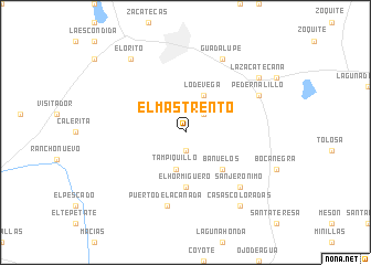 map of El Mastrento