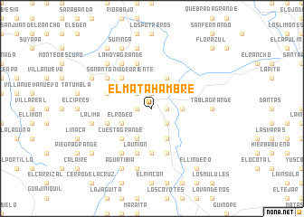 map of El Matahambre