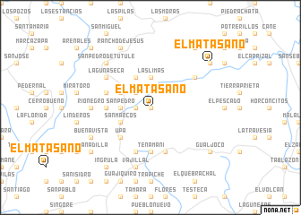 map of El Matasano