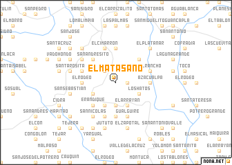 map of El Matasano