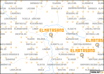 map of El Matasano