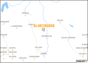 map of El Matasano