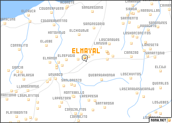 map of El Mayal