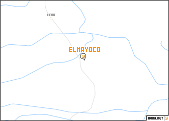 map of El Mayoco