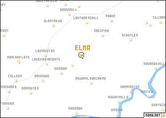 map of Elma