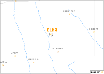 map of Elma