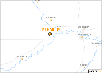 map of Elmdale