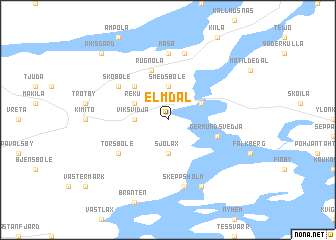 map of Elmdal