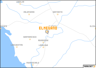 map of El Médano