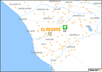 map of El Médano