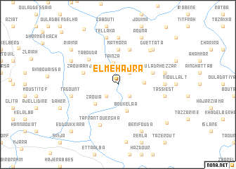 map of El Mehajra