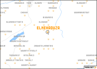 map of El Mehaouza