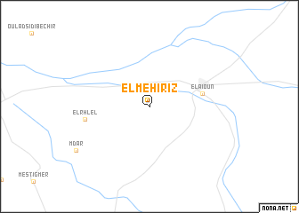 map of El Mehiriz