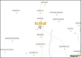 map of El Mejo