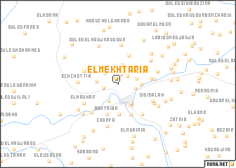 map of El Mekhtaria