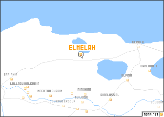 map of El Mélah