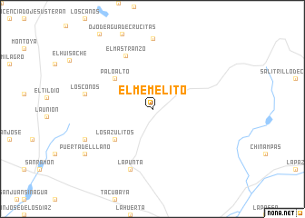 map of El Memelito