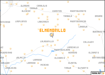 map of El Memorillo