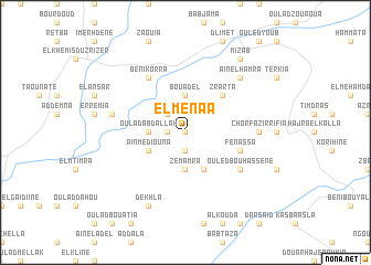 map of El Menaa