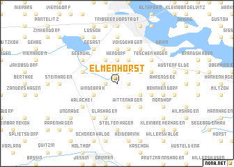 map of Elmenhorst