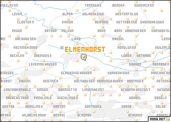 map of Elmenhorst