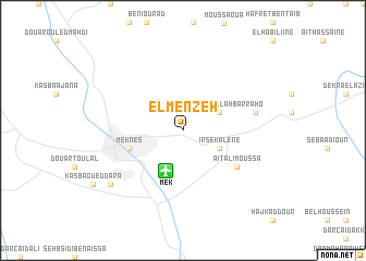 map of El Menzeh
