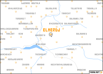 map of El Merdj