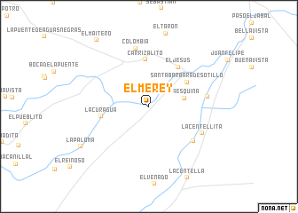 map of El Merey