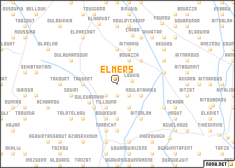 map of El Mers