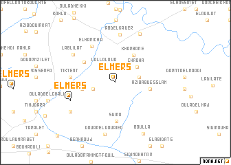 map of El Mers