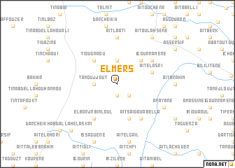 map of El Mers