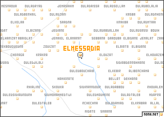 map of El Messadia