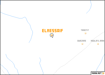 map of El Messaïf