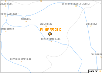 map of El Messala