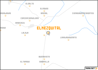 map of El Mezquital