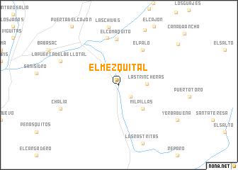 map of El Mezquital