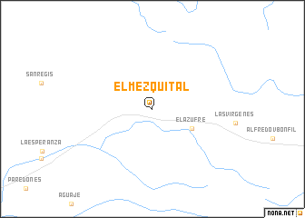 map of El Mezquital