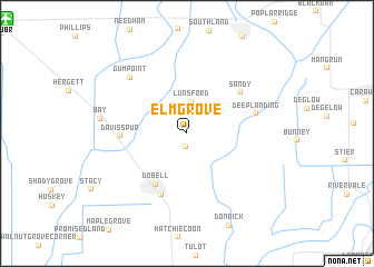 map of Elm Grove