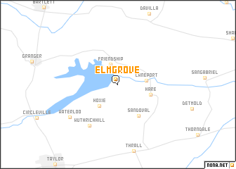 map of Elm Grove