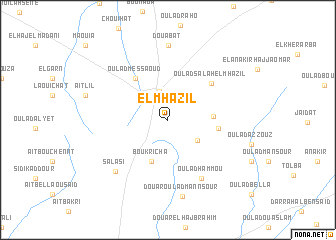 map of El Mhazil