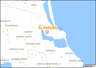 map of El Mhedba