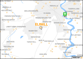 map of Elm Hill