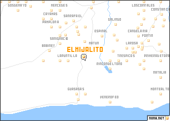 map of El Mijalito