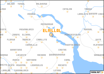 map of El Millal