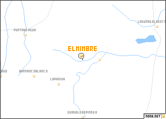 map of El Mimbre